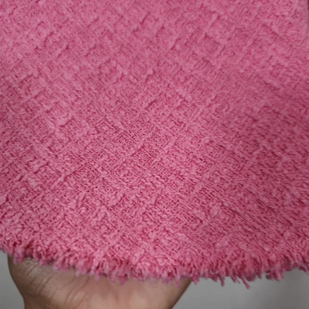 New Zara Long Textured A Line Barbie Pink Maxi Flounce Skirt 2929/469  Size XL‎ - Picture 7 of 12